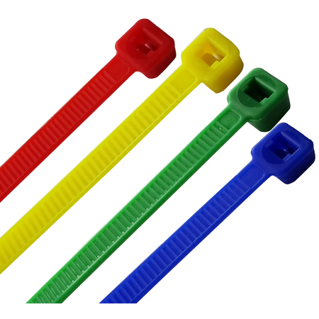 HOME PLUS CABLE TIES 8"" 50# MULTI LH-S-200-8-MU